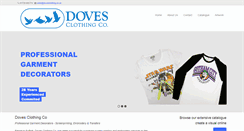 Desktop Screenshot of dovesclothing.co.uk